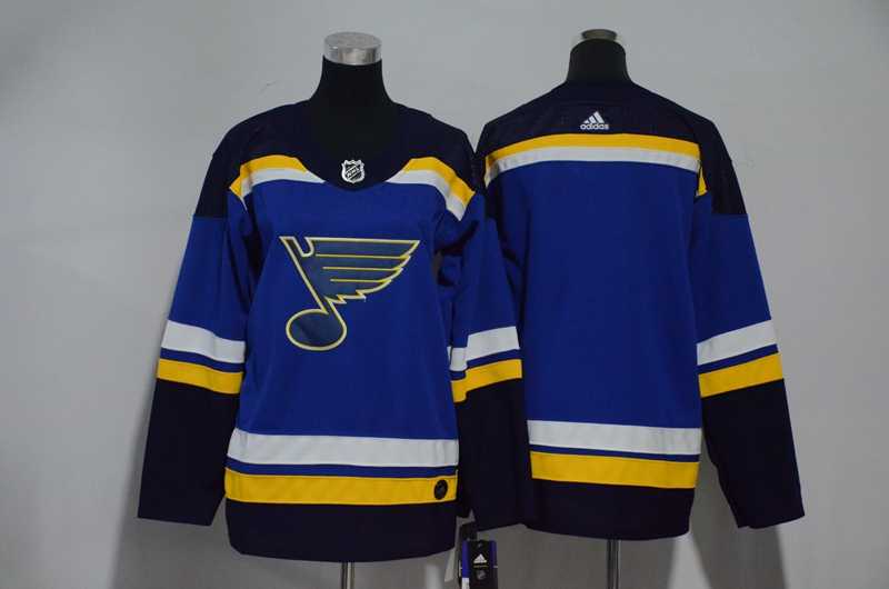 Customized Youth St. Louis Blues Any Name & Number Blue Adidas Stitched Jersey