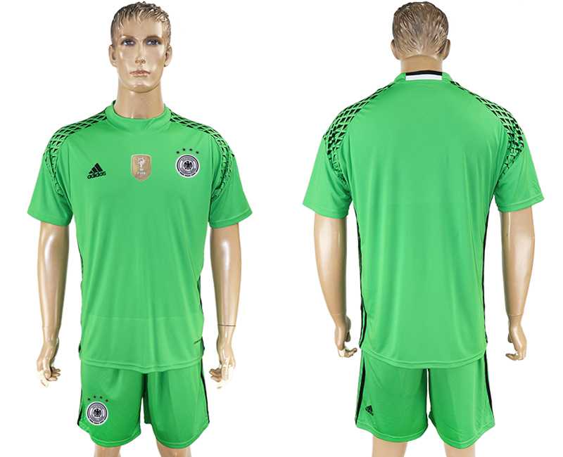 Germany Green Goalkeeper Soccer Jersey