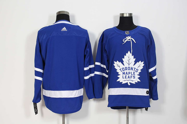 Customized Men's Toronto Maple Leafs Any Name & Number Blue Adidas Stitched NHL Jersey