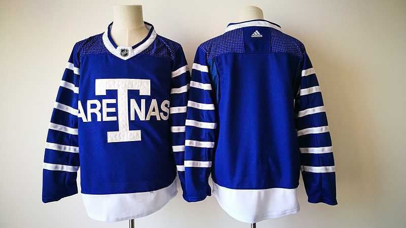 Customized Men's Toronto Maple Leafs Any Name & Number New Blue Adidas Stitched NHL Jersey
