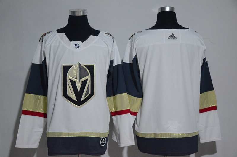 Customized Men's Vegas Golden Knights Any Name & Number White Adidas Stitched NHL Jersey