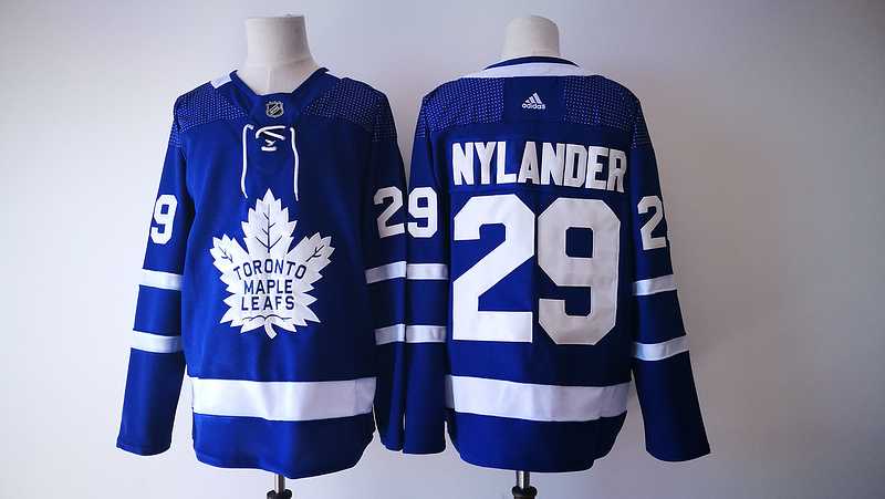 Toronto Maple Leafs #29 William Nylander Blue Adidas Stitched Jersey