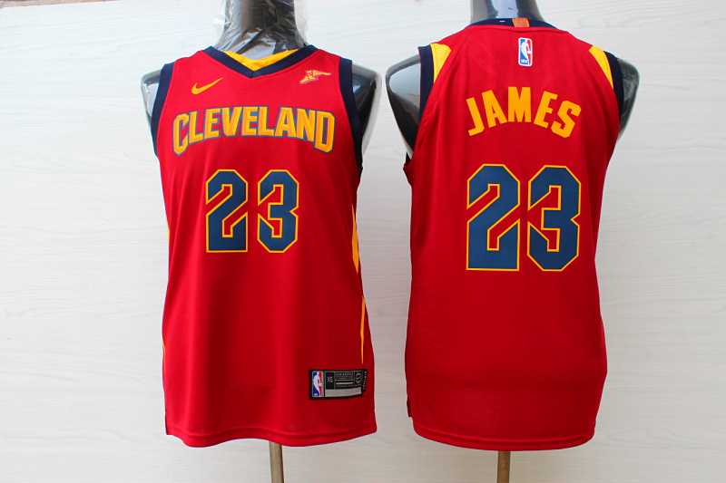 Youth Nike Cleveland Cavaliers #23 LeBron James Red Replica Stitched NBA Jersey