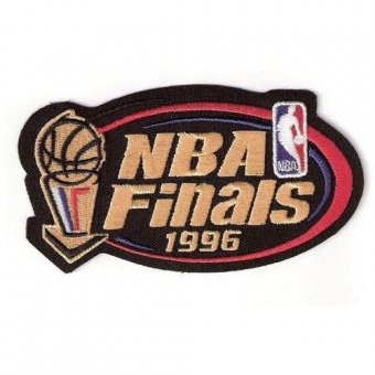 Stitched 1996 NBA Finals Jersey Patch Chicago Bulls Seattle Super Sonics