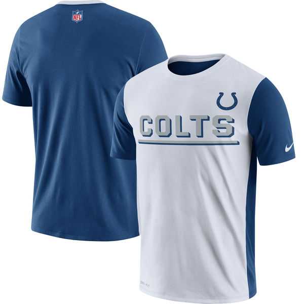 Men's Indianapolis Colts Nike Champ Drive 2.0 Performance T-Shirt White FengYun