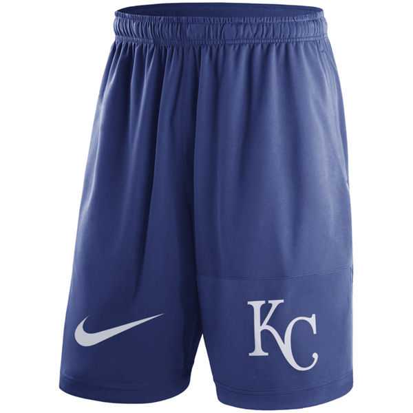 Men's Kansas City Royals Nike Royal Dry Fly Shorts FengYun