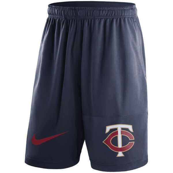 Men's Minnesota Twins Nike Navy Dry Fly Shorts FengYun