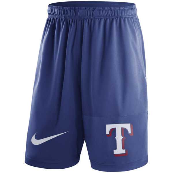 Men's Texas Rangers Nike Royal Dry Fly Shorts FengYun