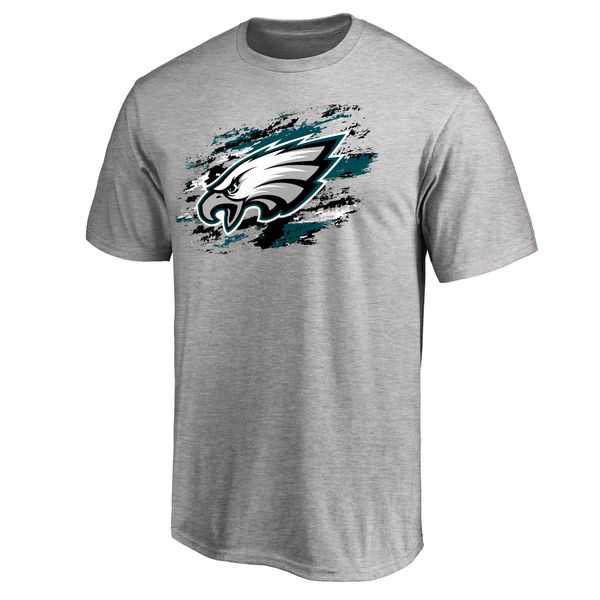 Men's Philadelphia Eagles NFL Pro Line True Color T-Shirt Heathered Gray