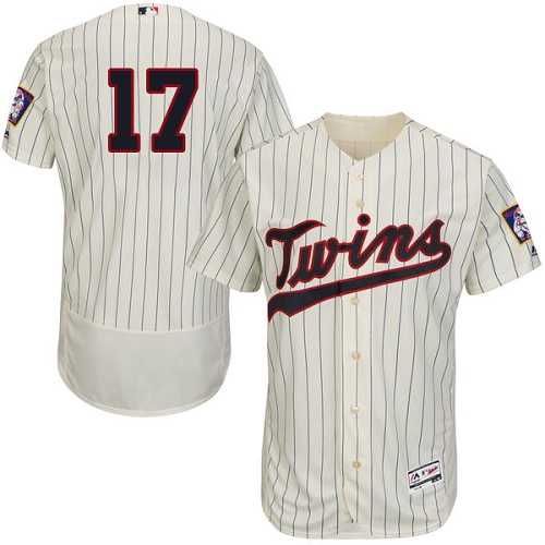 Minnesota Twins #17 Jose Berrios Cream Flexbase Stitched Jersey DingZhi