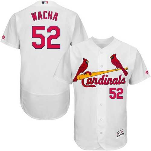 St. Louis Cardinals #52 Michael Wacha White Flexbase Stitched Jersey DingZhi