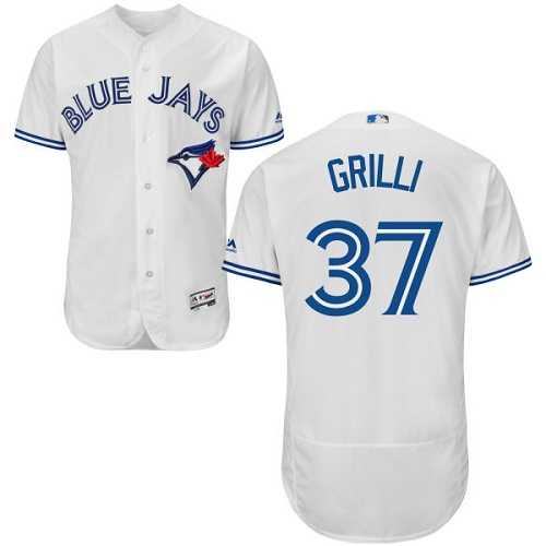 Toronto Blue Jays #37 Jason Grilli White Flexbase Stitched Jersey DingZhi