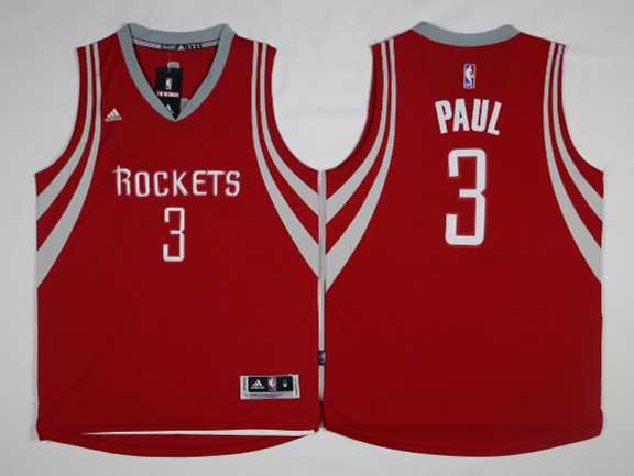 Houston Rockets #3 Chris Paul Red Swingman Jersey