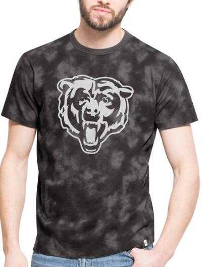 Men's Chicago Bears '47 Blackstone Men's T Shirt Black