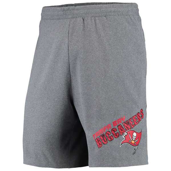 Men's Tampa Bay Buccaneers Concepts Sport Tactic Lounge Shorts Heathered Gray