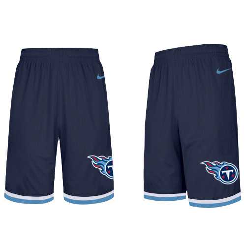 Men's Tennessee Titans Navy NFL Shorts