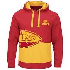 Kansas City Chiefs Red All Stitched Hooded Sweatshirt