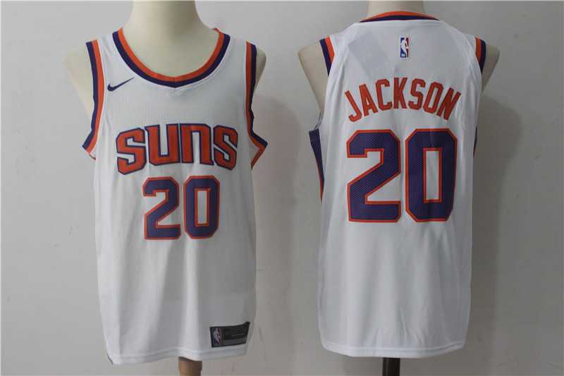 Nike Phoenix Suns #20 Josh Jackson White Stitched NBA Jersey