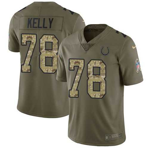 Nike Colts 78 Ryan Kelly Olive Camo Salute To Service Limited Jersey Dzhi