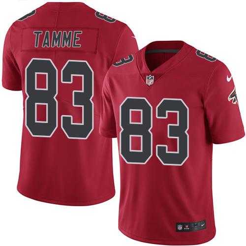 Nike Men & Women & Youth Falcons 83 Jacob Tamme Red Rush Limited Jersey