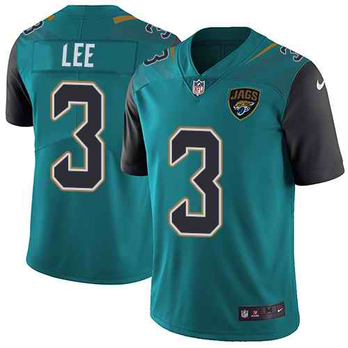 Nike Men & Women & Youth Jaguars 3 Tanner Lee Teal NFL Vapor Untouchable Limited Jersey