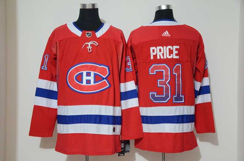 Canadiens 31 Carey Price Red Drift Fashion Adidas Jersey Xhuo
