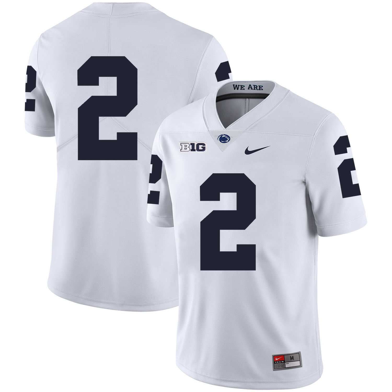 Penn State Nittany Lions 2 Marcus Allen White Nike College Football Jersey Dzhi