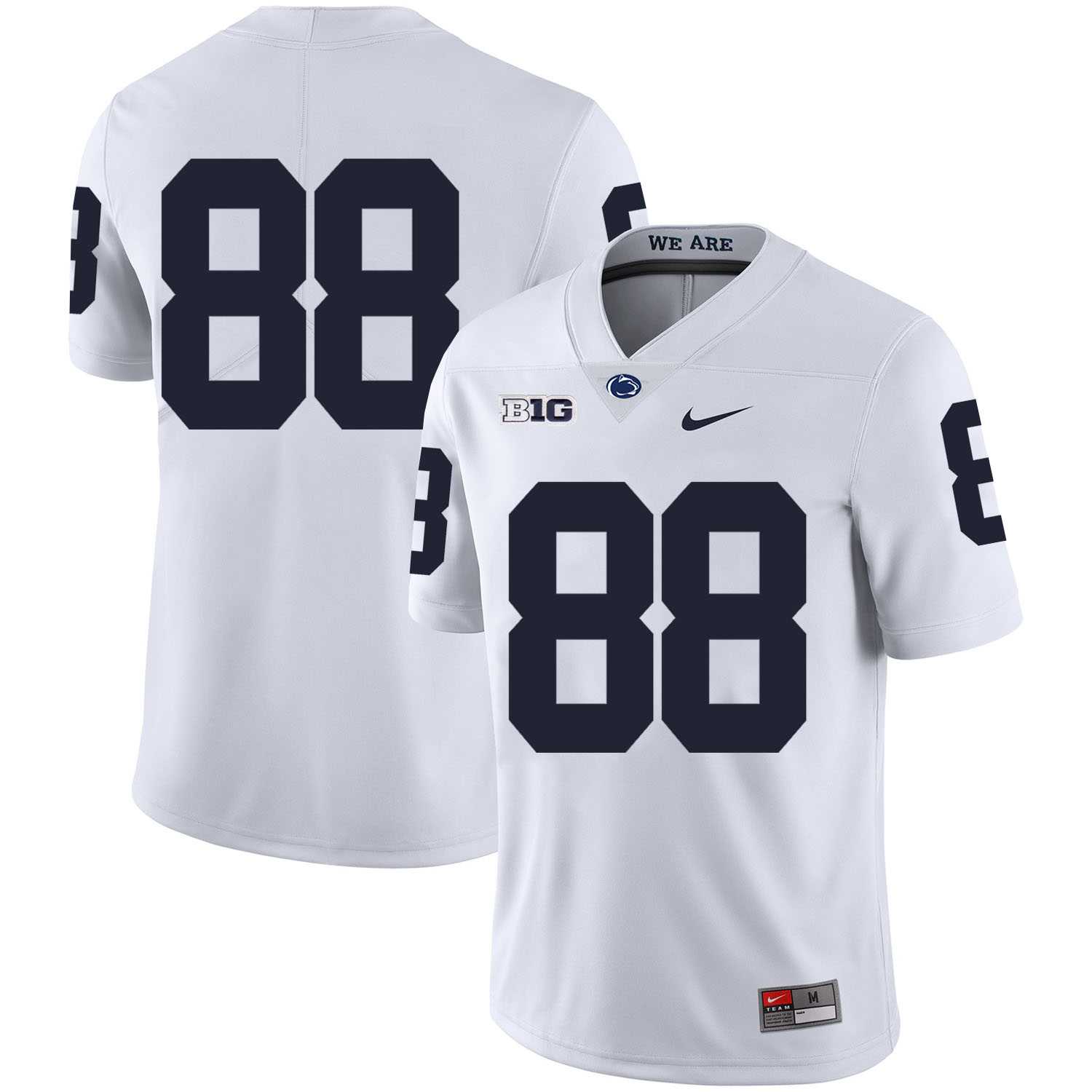 Penn State Nittany Lions 88 Mike Gesicki White Nike College Football Jersey Dzhi