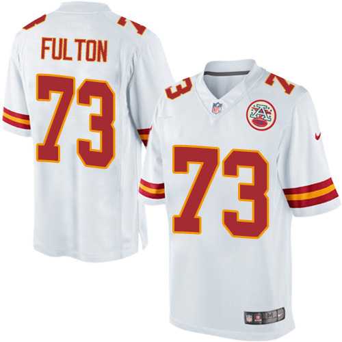 Nike Men & Women & Youth Chiefs #73 Fulton White Team Color Game Jersey