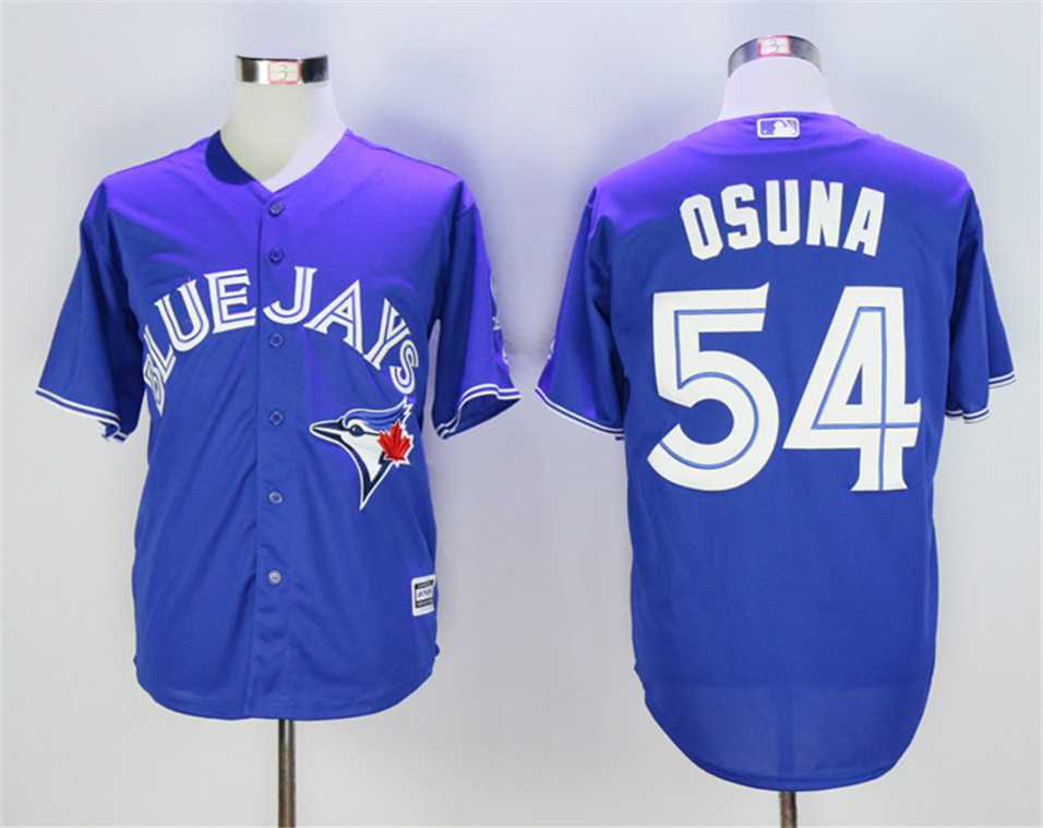 Blue Jays 54 Roberto Osuna Royal Cool Base Stitched Baseball Jerseys