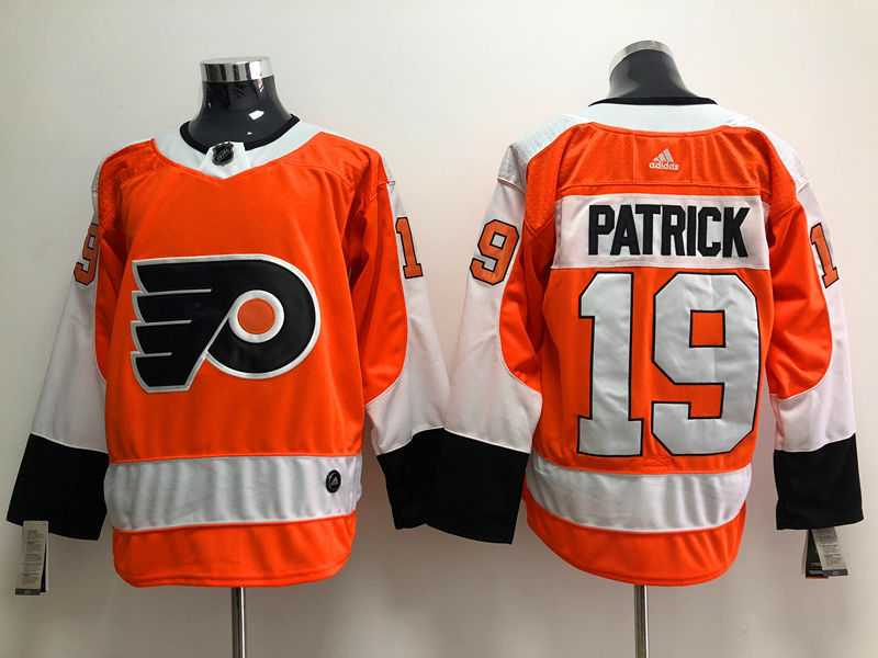 Philadelphia Flyers 19 Patrick Orange Adidas Stitched Jersey