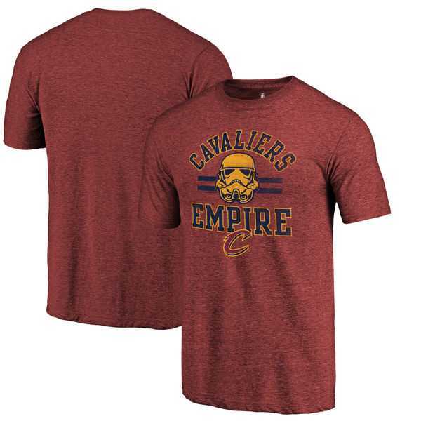 Cleveland Cavaliers Fanatics Branded Cardinal Star Wars Empire Tri Blend T-Shirt