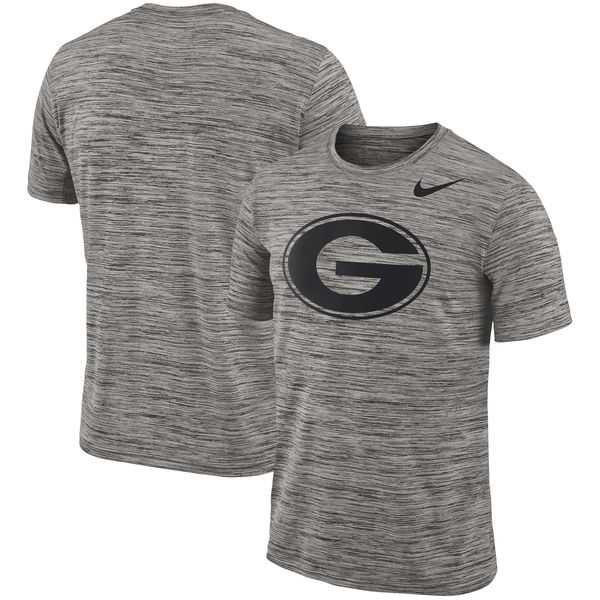 Nike Georgia Bulldogs Charcoal 2018 Player Travel Legend Performance T-Shirt