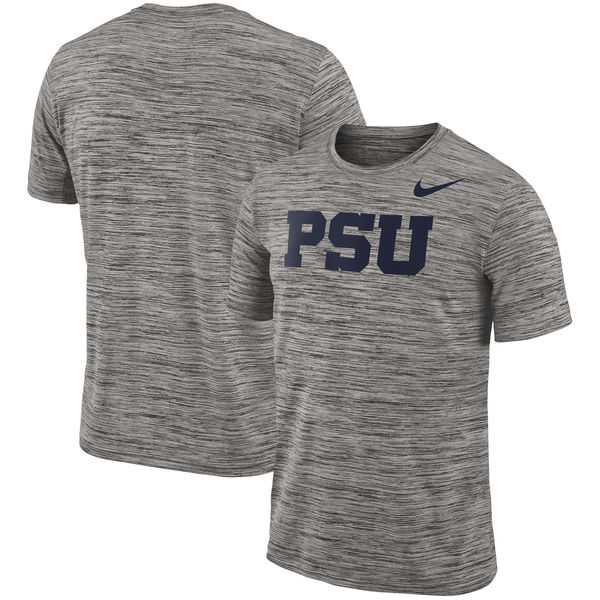 Nike Penn State Nittany Lions Charcoal 2018 Player Travel Legend Performance T-Shirt