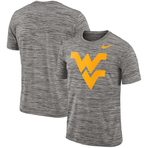 Nike West Virginia Mountaineers Charcoal 2018 Player Travel Legend Performance T-Shirt