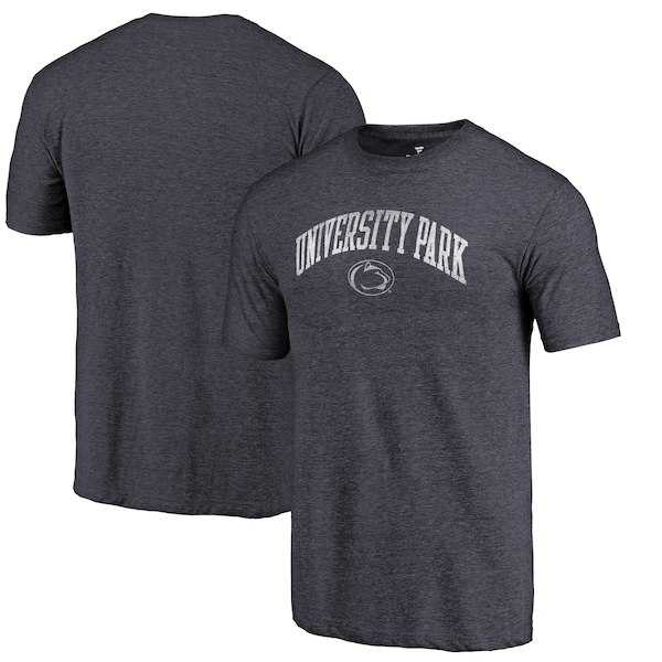 Penn State Nittany Lions Fanatics Branded Heathered Navy Hometown Arched City Tri Blend T-Shirt