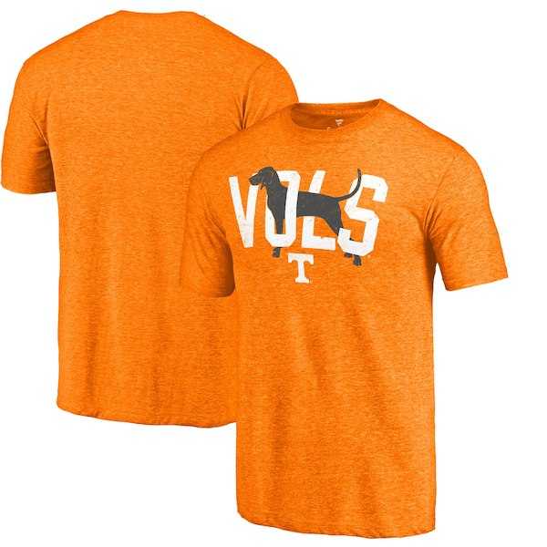 Tennessee Volunteers Fanatics Branded Tennessee Orange Smokey Hometown Tri Blend T-Shirt