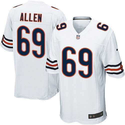 Nike Men & Women & Youth Bears #69 Allen White Team Color Game Jersey