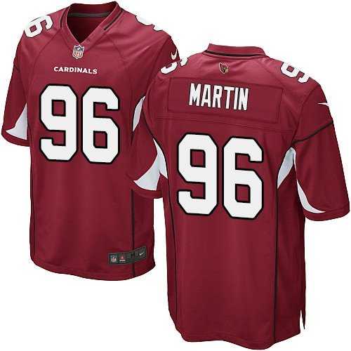 Nike Men & Women & Youth Cardinals #96 Martin Red Team Color Game Jersey