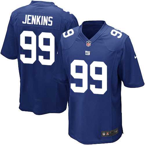 Nike Men & Women & Youth Giants #99 Jenkins Blue Team Color Game Jersey
