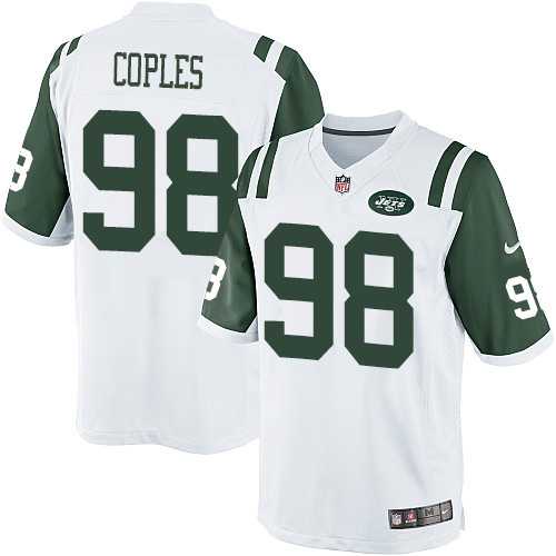 Nike Men & Women & Youth Jets #98 Coples White Team Color Game Jersey