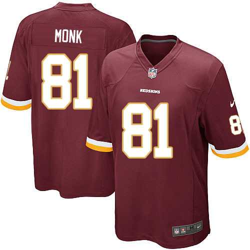 Nike Men & Women & Youth Redskins #81 Art Monk Red Team Color Game Jersey