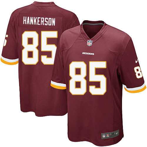 Nike Men & Women & Youth Redskins #85 Hankerson Red Team Color Game Jersey