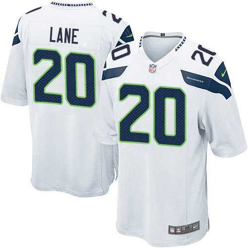 Nike Men & Women & Youth Seahawks #20 Lane White Team Color Game Jersey