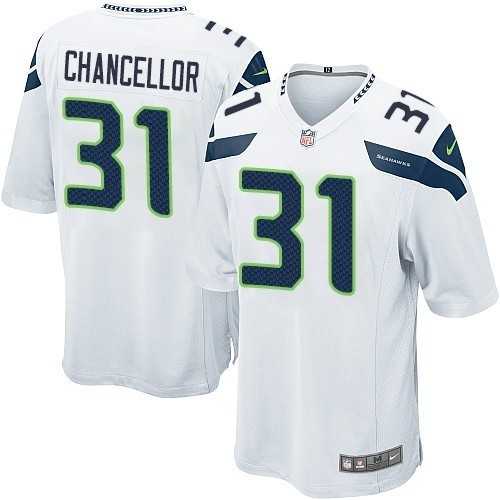 Nike Men & Women & Youth Seahawks #31 Kam Chancellor White Team Color Game Jersey