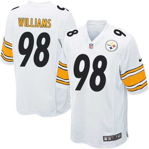 Nike Men & Women & Youth Steelers #98 Williams White Team Color Game Jersey
