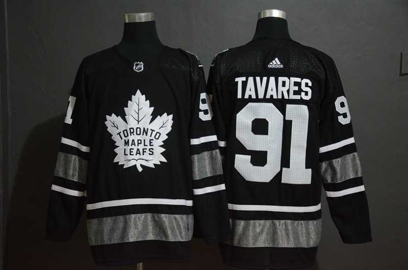 Maple Leafs 91 John Tavares Black 2019 NHL All Star Adidas Jersey