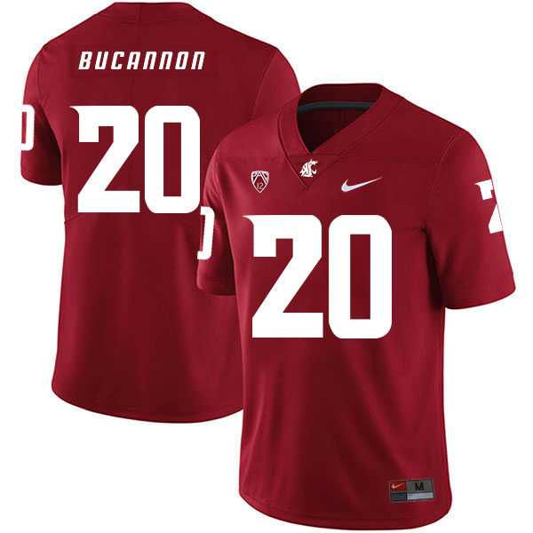 Washington State Cougars 20 Deone Bucannon Red College Football Jersey Dzhi