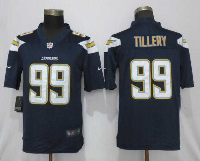 Nike Chargers 99 Tillery Navy Blue 2019 Vapor Untouchable Limited Jersey