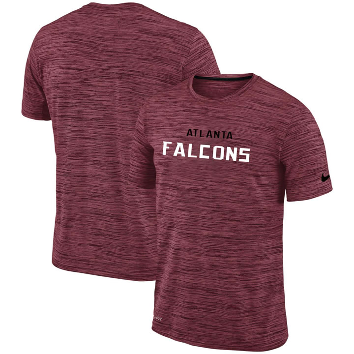 Men's Nike Atlanta Falcons Red Velocity Performance T-Shirt